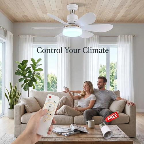 Lumia™ E27 Screw-In Ceiling Fan Light