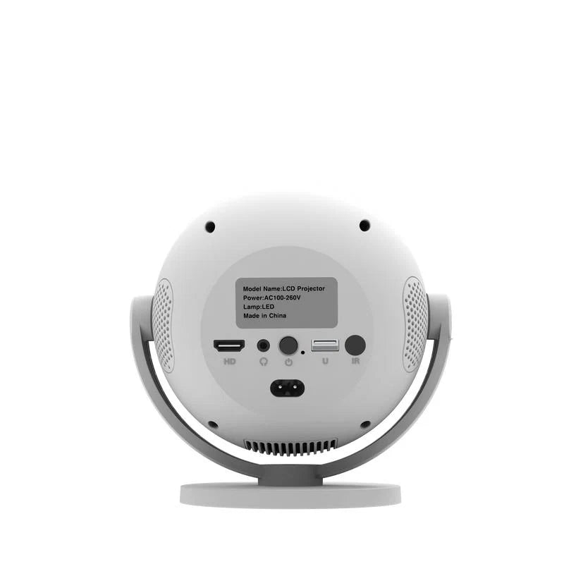 XBJ Smart Touch Portable Projector | 4K Compatible Mini Projector with WiFi & Bluetooth