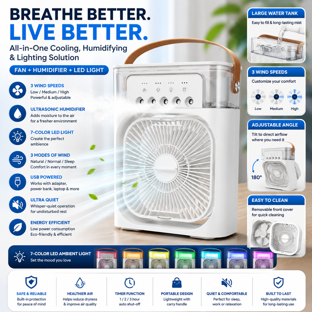 Lumia™ ArcticCool 3-in-1 Air Cooler ⭐⭐⭐⭐⭐