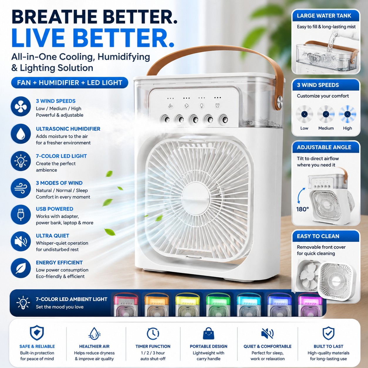 Lumia™ ArcticCool 3-in-1 Air Cooler ⭐⭐⭐⭐⭐