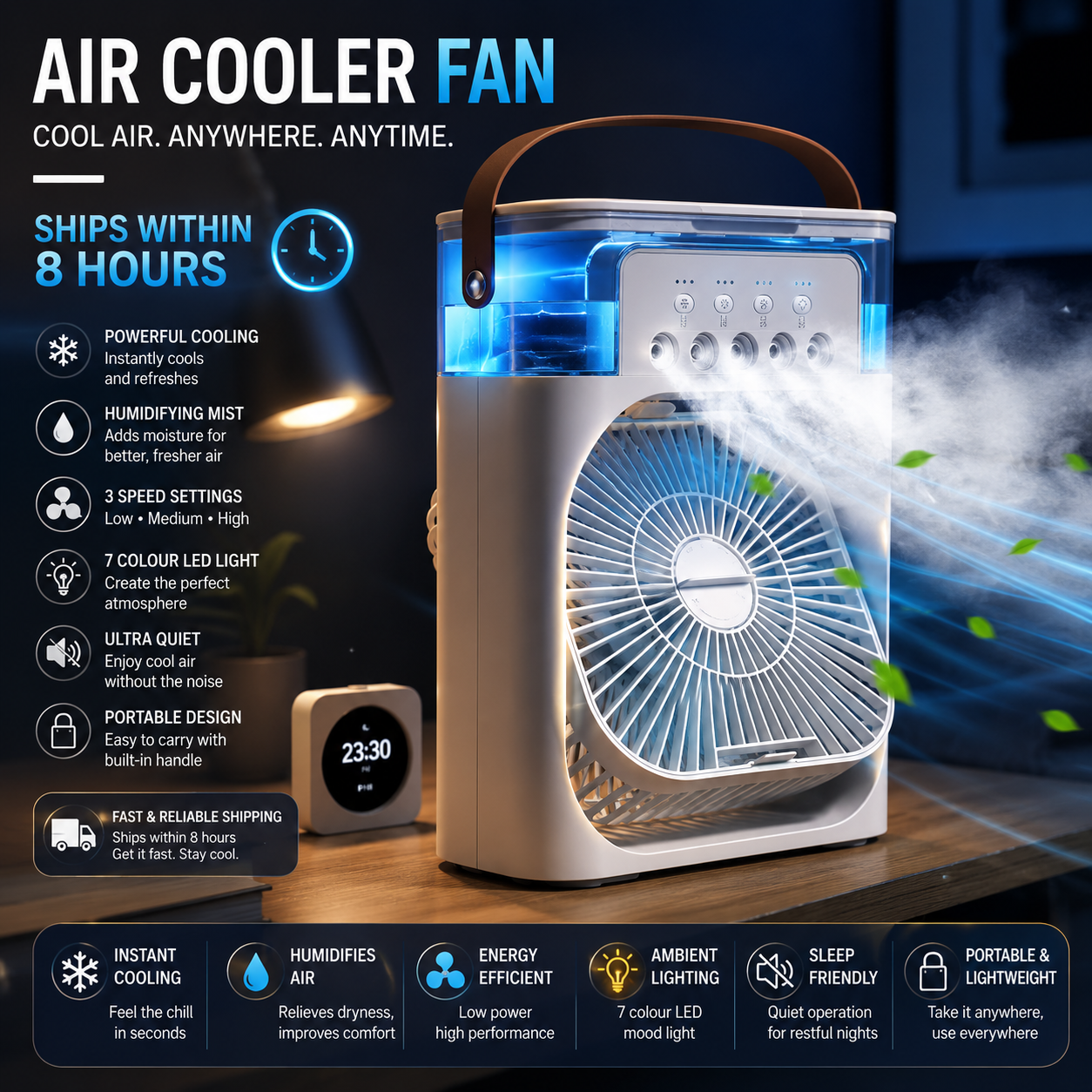 Lumia™ ArcticCool 3-in-1 Air Cooler ⭐⭐⭐⭐⭐