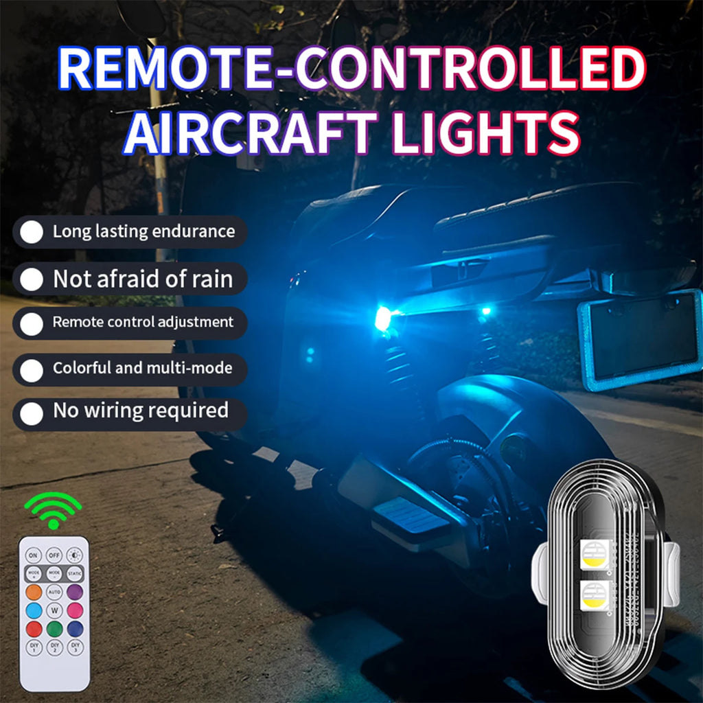 Lumia™ RGB LED Lights – Wireless Remote Flashing Kit