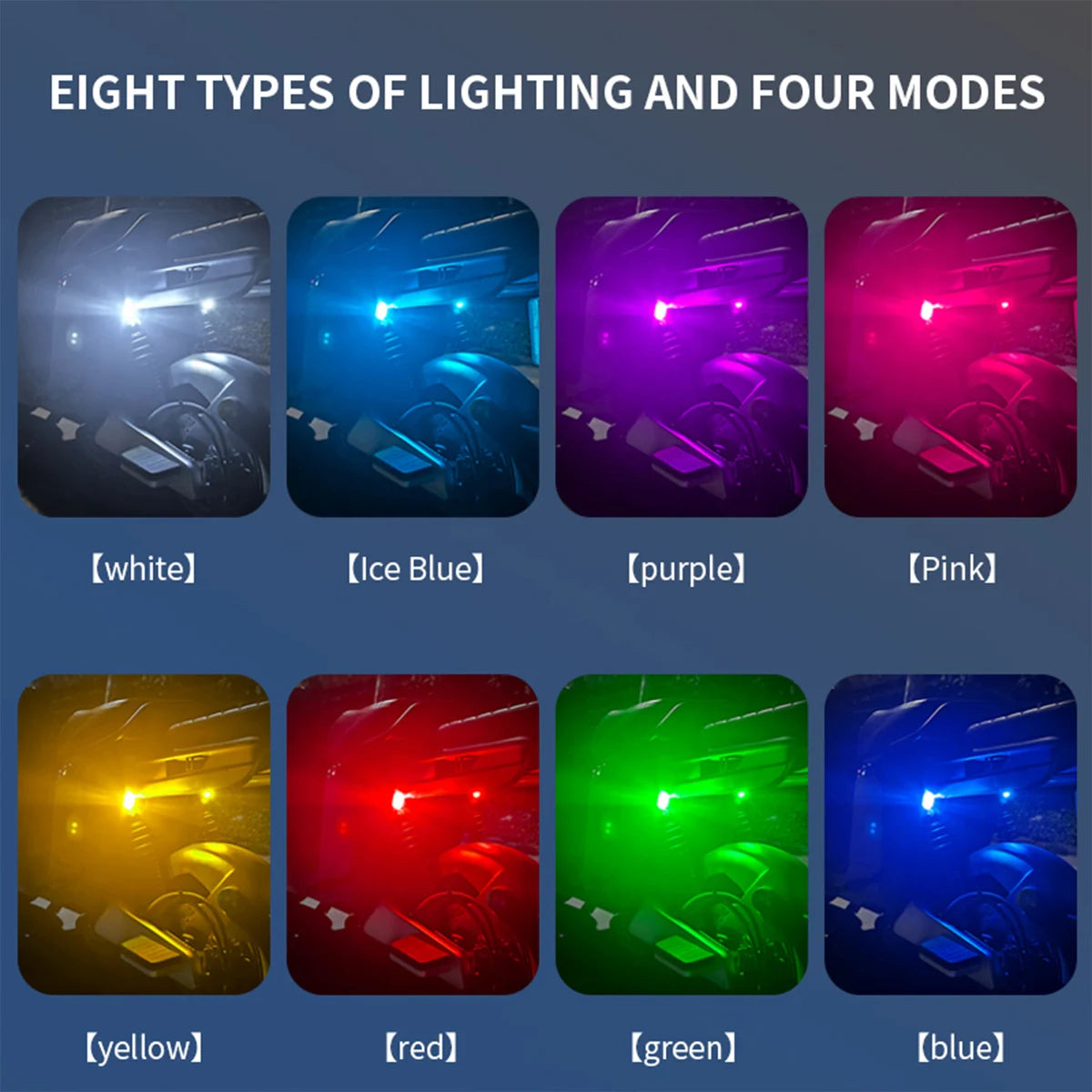 Lumia™ RGB LED Lights – Wireless Remote Flashing Kit