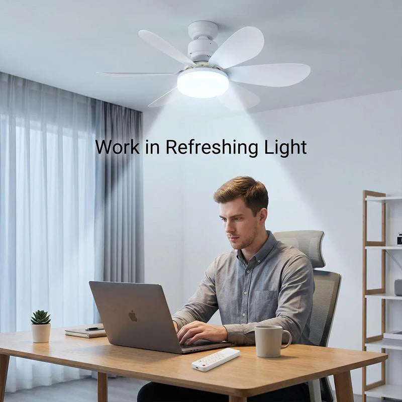 Lumia™ E27 Screw-In Ceiling Fan Light